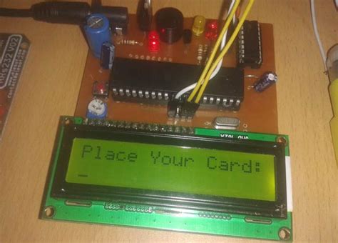 rfid based attendance system using 8051 microcontroller pdf|rfid attendance system project.